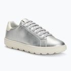 Geox Spherica Ecub-1 silber/optic weiß Damen Schuhe