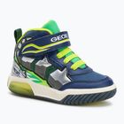 Kinderschuhe Geox Inek navy/lime green