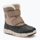 Schneeschuhe Kinder Geox Flexyper ABX dark beige/black