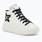 Schuhe Kinder Geox Mikiroshi light ivory/black