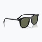 Sonnenbrille Ray-Ban RB2210 black/green polarized