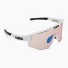 Sonnenbrille Bliz Matrix Small Nano Optics Nordic Light matt white/coral/orange blue