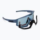 Sonnenbrille Bliz Fusion Small matt blue/smoke w ice blue multi