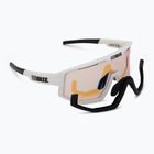 Sonnenbrille Bliz Fusion Small Nano Optics Nordic Light matt white/coral/orange blue