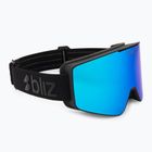 Skibrille Bliz G001S matte black/brown/blue multi