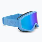 Skibrille Bliz Liner matte blue/brown/blue multi