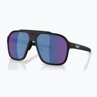 Bliz A002 mattschwarz/grau-blau Multi-Sonnenbrille