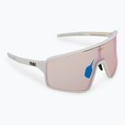 Bliz P001S Nano-Optik Nordic Light matt weiß/koralle/orange blau multi Sonnenbrille
