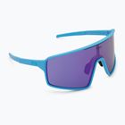 Bliz P001 matt blau/grau blau verspiegelte Sonnenbrille