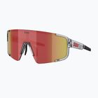 Sonnenbrille Bliz P003 transparent dark grey/brown red multi