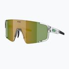 Sonnenbrille Bliz P003 transparent white/brown green multi