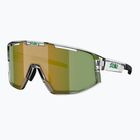 Sonnenbrille Bliz Fusion transparent white/brown green multi