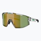 Sonnenbrille Bliz Fusion Small transparent white/brown green multi