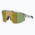 Sonnenbrille Bliz Matrix transparent white/brown green multi