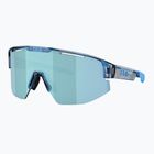 Sonnenbrille Bliz Matrix Small transparent blue/smoke ice blue multi