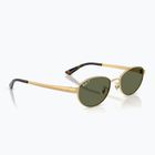 Sonnenbrille Ray-Ban RB3774D arista gold/dark green polarized