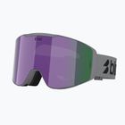Skibrille Bliz G004 matte grey/brown/purple multi