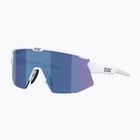 Sonnenbrille Bliz Breeze Small matte white/smoke blue multi/pink
