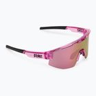 Sonnenbrille Bliz Matrix Small transparent pink/brown rose multi