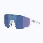 Sonnenbrille Bliz P003 Small matte white/smoke blue multi