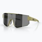 Sonnenbrille Bliz P005 matte amber green/smoke silver mirror