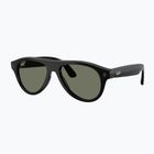 Brille mit Kamera Ray-Ban Meta Aviator shiny black/g15 green polar