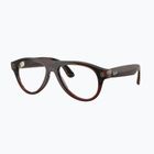 Brille mit Kamera Ray-Ban Meta Aviator transp. umber/trs jade