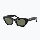 Brille mit Kamera Ray-Ban Meta Zena shiny black/g15 green polar