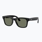Brille mit Kamera Ray-Ban Meta Wayfarer shiny black/g15 green polar