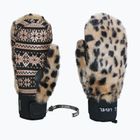 Damen Skifäustlinge Level Siberian Mitt pink brown