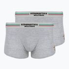Boxershorts Aeronautica Militare AM1UBX001 Trunk 2 Paar grey
