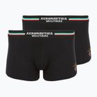 Boxershorts Aeronautica Militare AM1UBX001 Trunk 2 Paar black