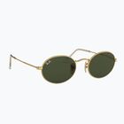 Sonnenbrille Ray-Ban Oval arista gold/green g-15