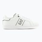 EA7 Emporio Armani Classic Logo weiß/schwarz Schuhe