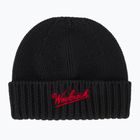 Wintermütze Herren Woolrich Merino Wool Logo Beanie black