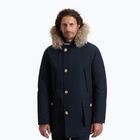 Gefütterter Herrenmantel Woolrich Arctic Detachable Fur Parka melton blue
