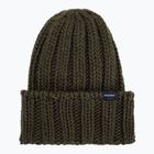 Damen Wintermütze Woolrich Chunky Beanie dark green