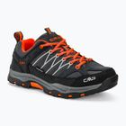 Trekkingschuhe Kinder CMP Rigel Low Wp antracite/flash orange