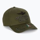 Herren Aeronautica Militare Geprägte Stickerei Militär grün Baseballkappe