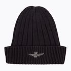 Wintermütze Aeronautica Militare Cotton Eagle Embroidery jet black