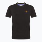 Herren Aeronautica Militare Essential jet schwarzes T-shirt