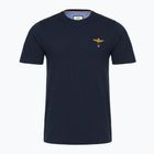 Shirt Herren Aeronautica Militare 252TS1580UJ00372 Basic Crewneck blu navy