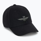 Aeronautica Militare Herren-Baseballmütze 252HA1085UCT02333 tiefschwarz