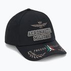 Aeronautica Militare Mütze 252HA1104UCT02261 jet schwarz