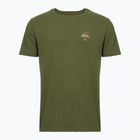 Herren T-Shirt Aeronautica Militare AM1UTI005 Rundhalsausschnitt military
