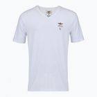 Herren-T-Shirt Aeronautica Militare AM1UTI006 V-Neck white