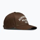Herren-Basecap Aeronautica Militare HA1104UCT02 chestnut brown
