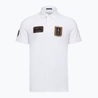 Herren T-Shirt Aeronautica Militare PO1927UP00191 Polo off white