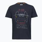 Herren T-Shirt Aeronautica Militare TS2536UJ00641 navy blue