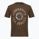 Herren T-Shirt Aeronautica Militare TS2538UJ00727 chestnut brown